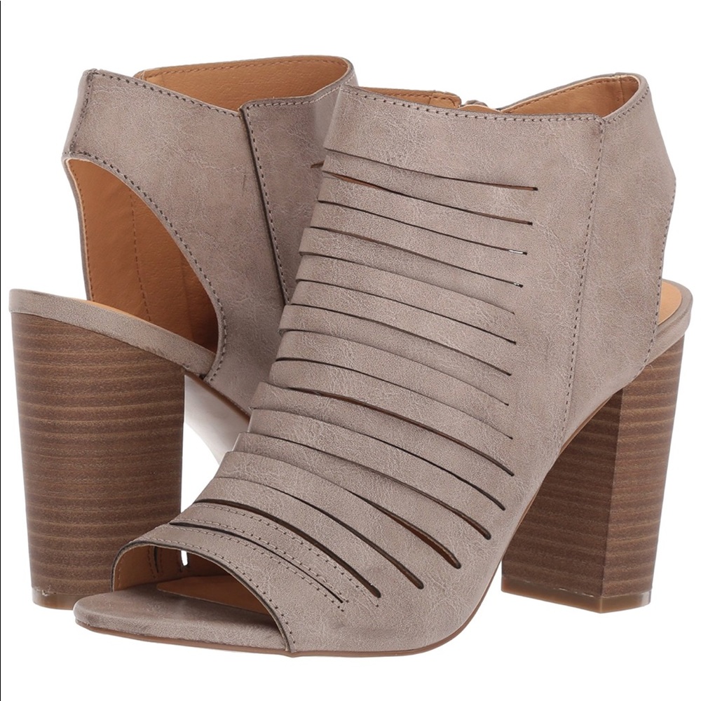 Steve Madden Madden Girl Halo Peep Toe Booties